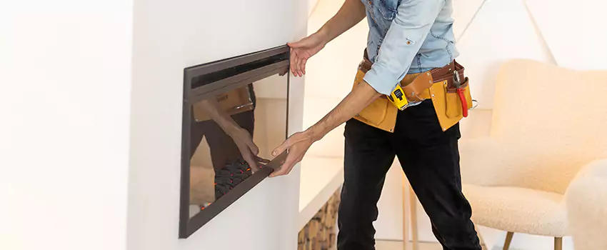 Metal Fireplace Installation in Spanaway, Washington