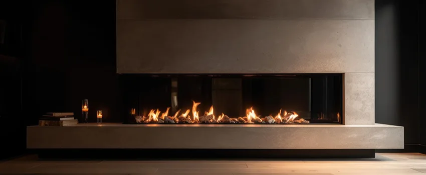 Gas Fireplace Ember Bed Design Services in Spanaway, Washington