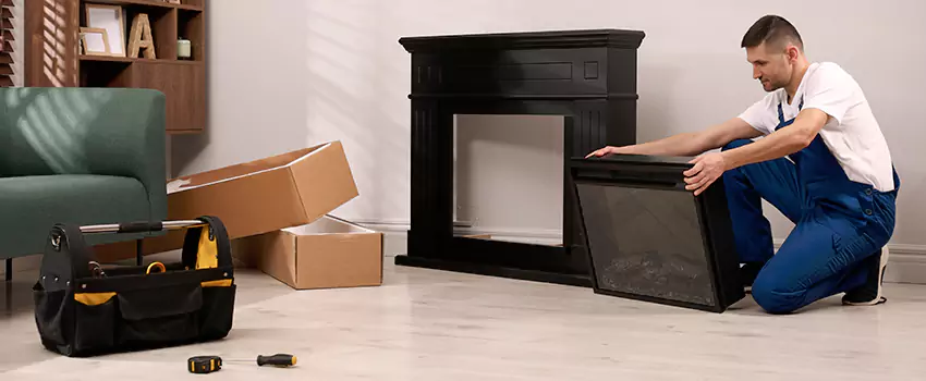 Old Rusted Metal Fireplace Repair And Replacement in Spanaway, WA